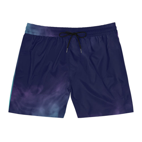 Men's Galaxy Tie-Dye Swim Shorts — Mid-Length Beach Trunks