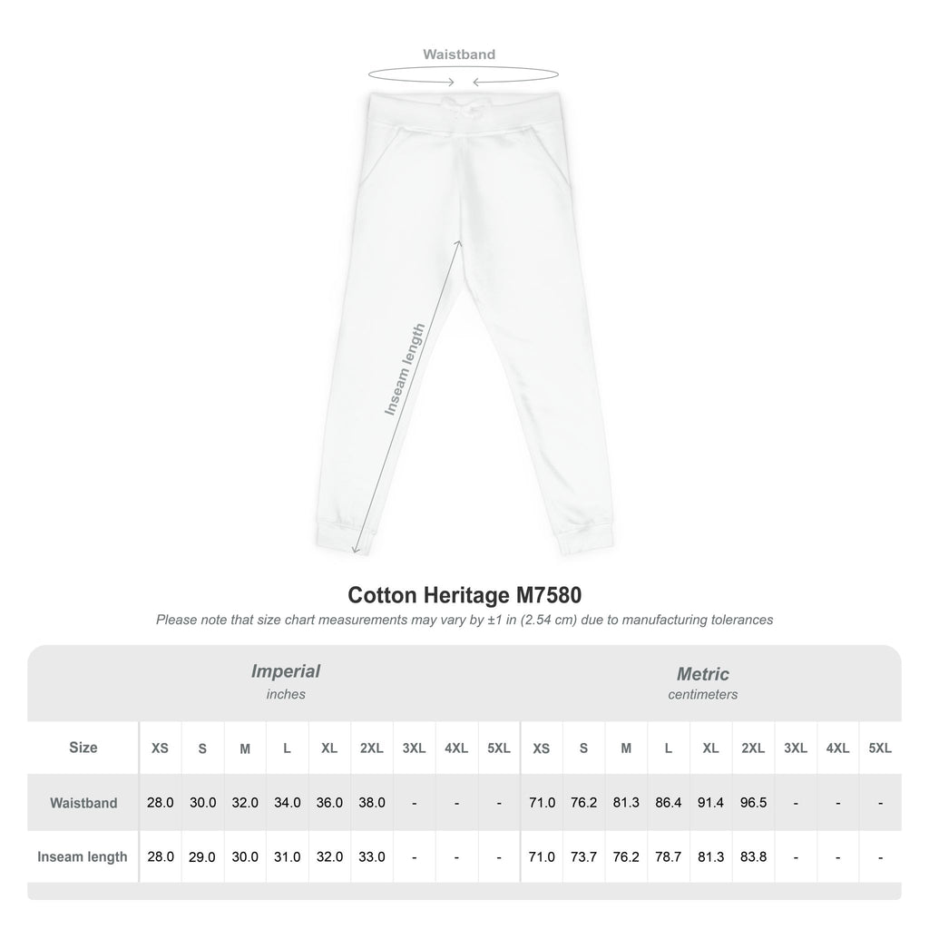 Embroidered Cozy Fleece Sweatpants