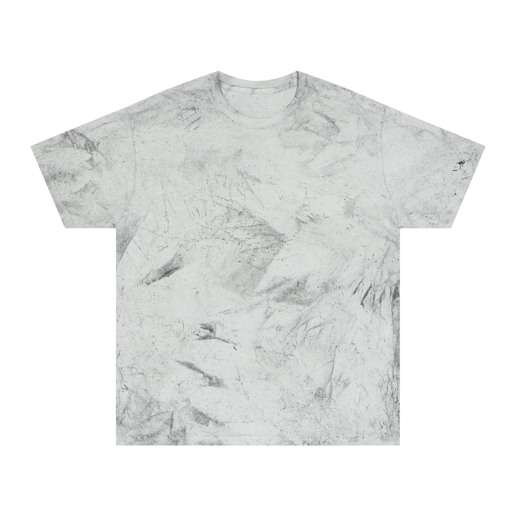 Vintage Badge Color-Blend T-Shirt — Retro Labels Graphic Tee